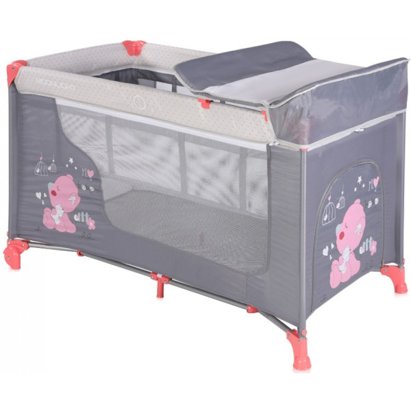 

Манеж Bertoni MOONLIGHT 2L (pink&grey my baby)