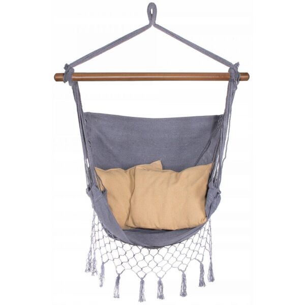 

Кресло-гамак сидячий (бразильский) с подушками Springos 130 x 100 см (HM021)