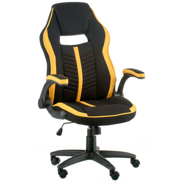 

Кресло Special4You Prime black/yellow (E5548)