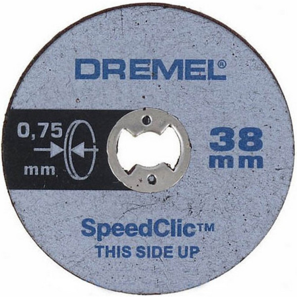 

Отрезной диск Dremel SpeedClic тонкий отрезной 38 мм (2615S409JB) 5 шт