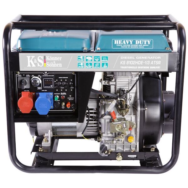 

Генератор Könner&Söhnen KS 8102HDE-1/3 ATSR