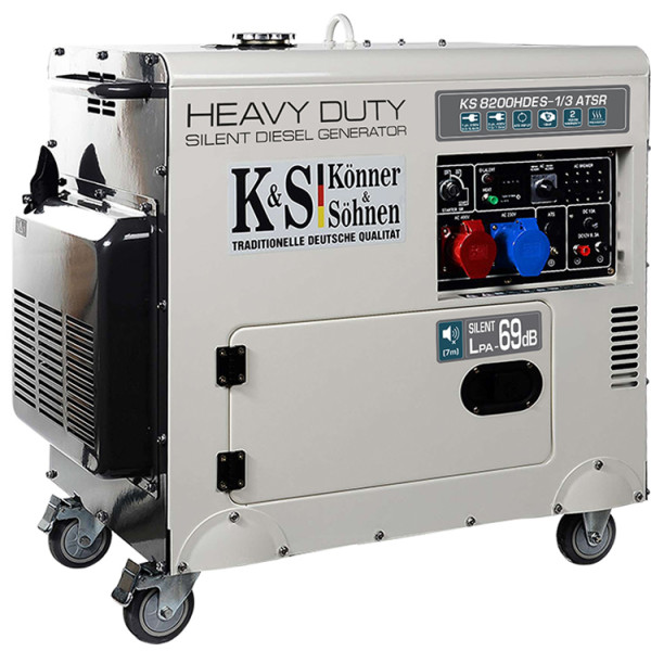 

Генератор Konner&Sohnen KS 8200HDES-1/3 ATSR