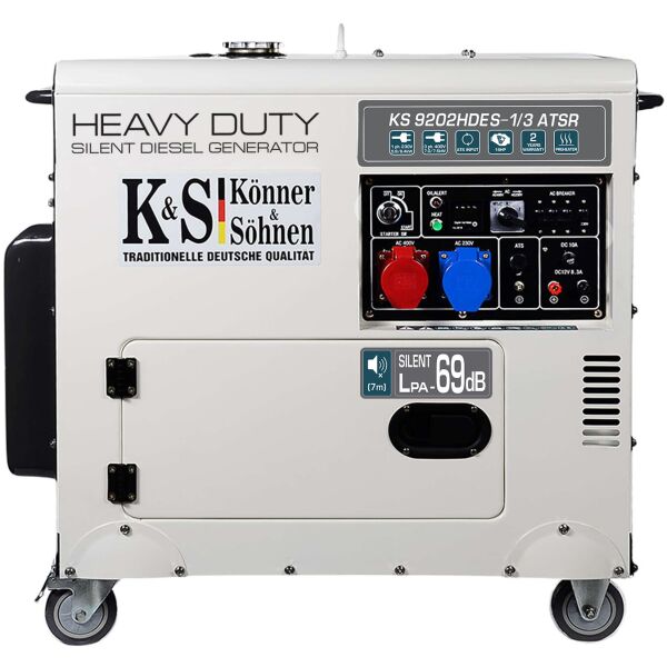 

Генератор Könner&Söhnen KS 9202HDES-1/3 ATSR