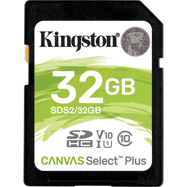 

Карта памяти 32GB SDHC Canvas Select Plus 100R C10 UHS-I U1 V10 SDS2/32GB