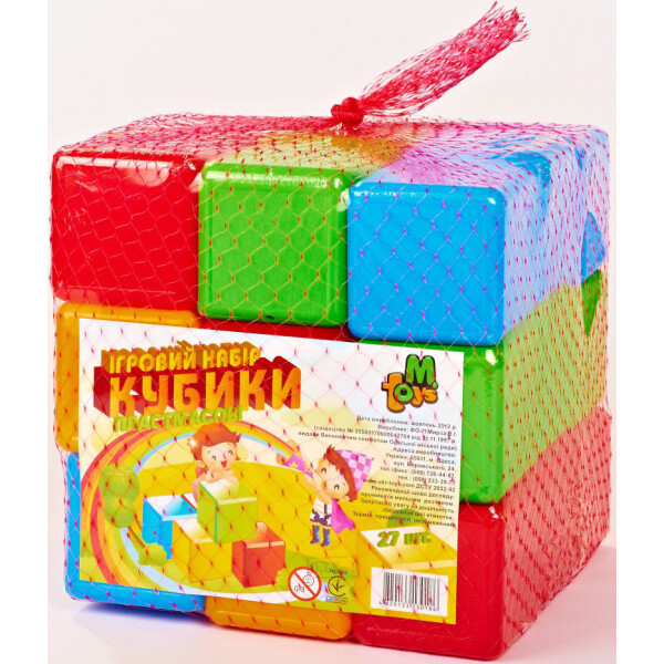 

Детские кубики MToys 27 шт. (09064)