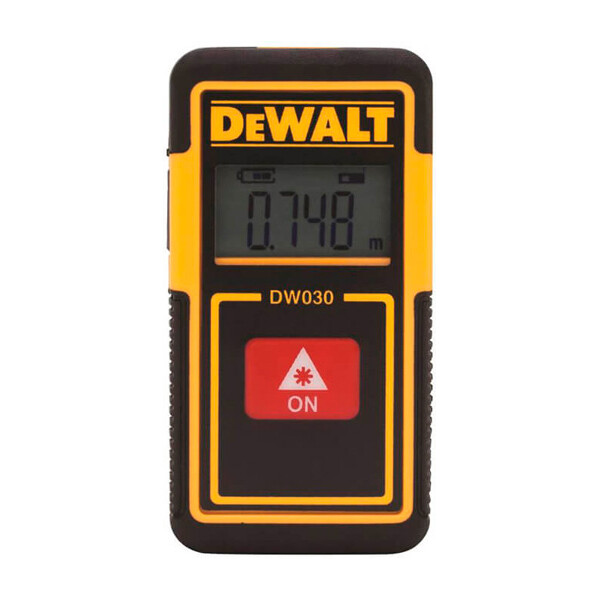 

Дальномер лазерный DeWALT, до 9 м. DW030PL