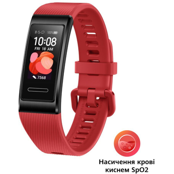 

Фитнес-браслет Huawei Band 4 Pro Cinnabar Red