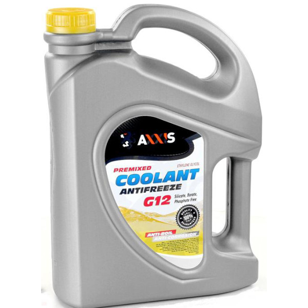 

Антифриз AXXIS G12 Сoolant желтый 10кг