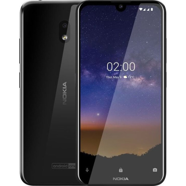 

Nokia 2.2 DS 2/16GB Black (черный)