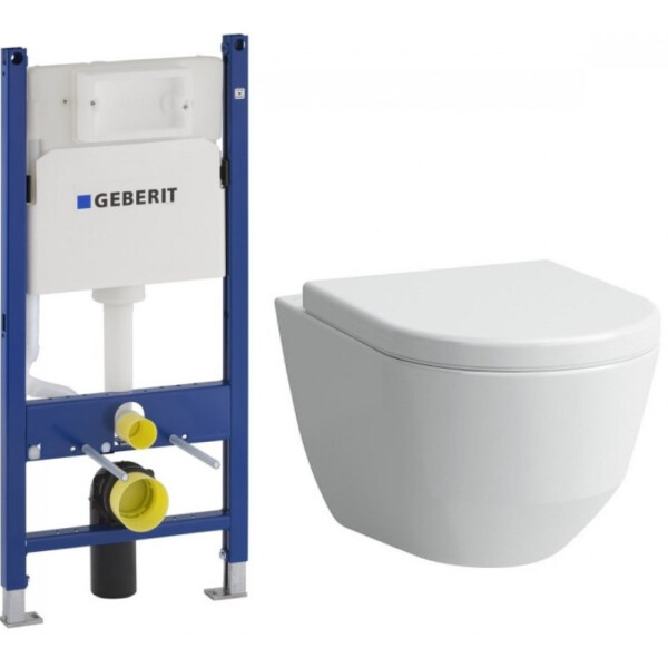 

Инсталляция GEBERIT Duofix с унитазом LAUFEN PRO Rimless, H8619570000001+458.126.00.1
