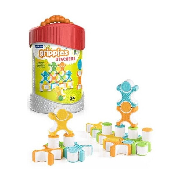 

Магнитный конструктор Guidecraft Grippies Stackers, 24 детали (G8314)