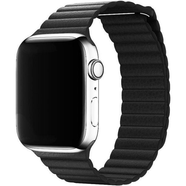 

Ремешок Leather Loop OEM Black для Apple Watch 44mm/42mm Series 4
