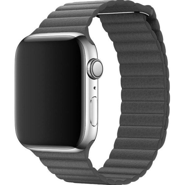 

Ремешок Leather Loop Grey для Apple Watch 44mm/42mm Series 1/2/3/4 (Лучшая копия)