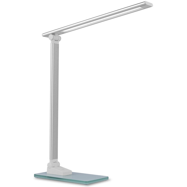 

Настольная лампа EUROLAMP 5W 5300-5700K silver (LED-TLG-2(silver))