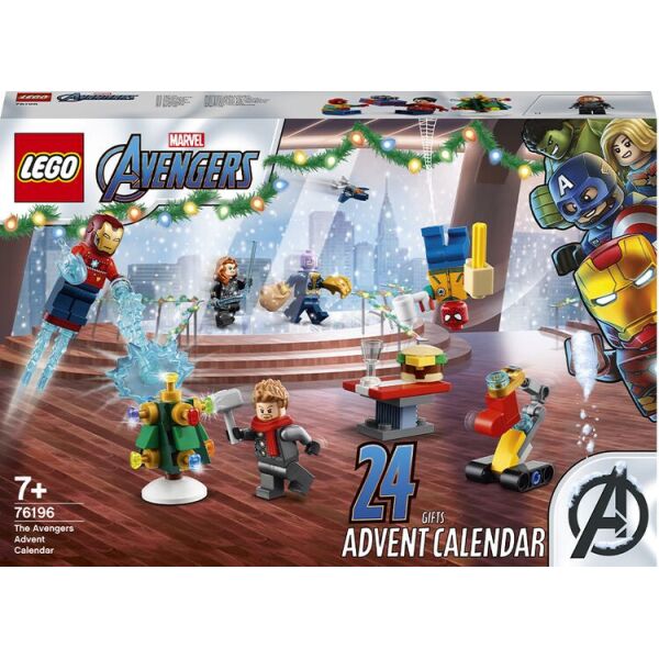 

LEGO Super Heroes Новогодний календарь "Мстители" - 2021 (76196)