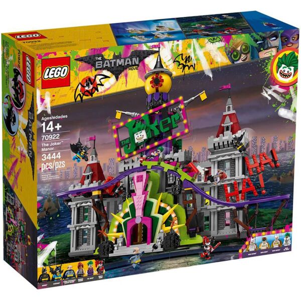 

LEGO BATMAN MOVIE Поместье Джокера (70922)