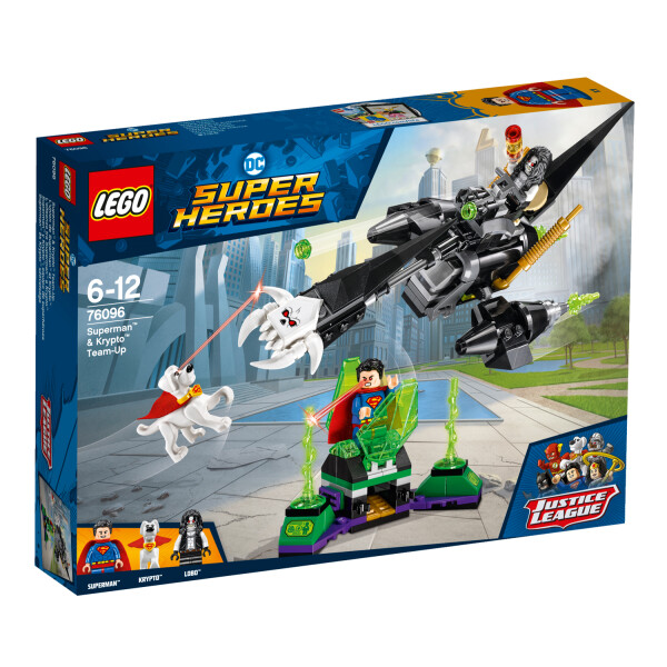 

LEGO Super Heroes Супермен и Крипто объединяют усилия (76096)