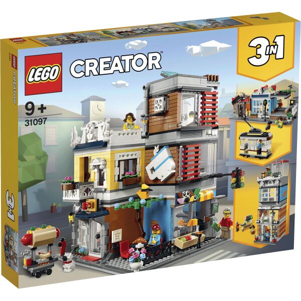 

LEGO Creator Зоомагазин и кафе в центре города (31097)