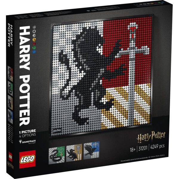 

LEGO® ART Harry Potter Hogwarts Crests (31201)