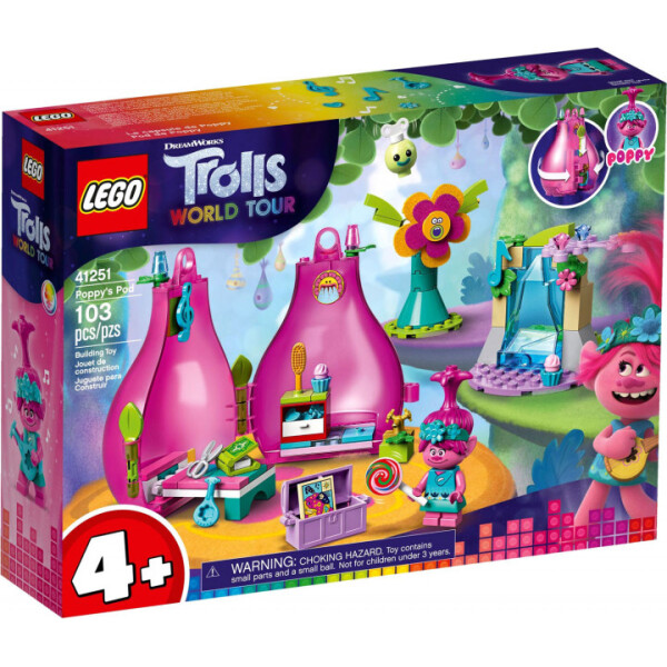 

LEGO® Trolls Домик-бутон Розочки (41251)