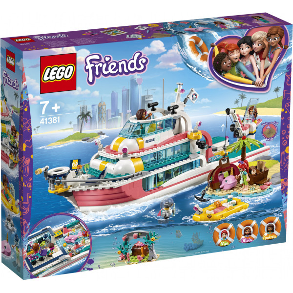 

Конструктор LEGO Friends Катер для спасательных операций (41381)