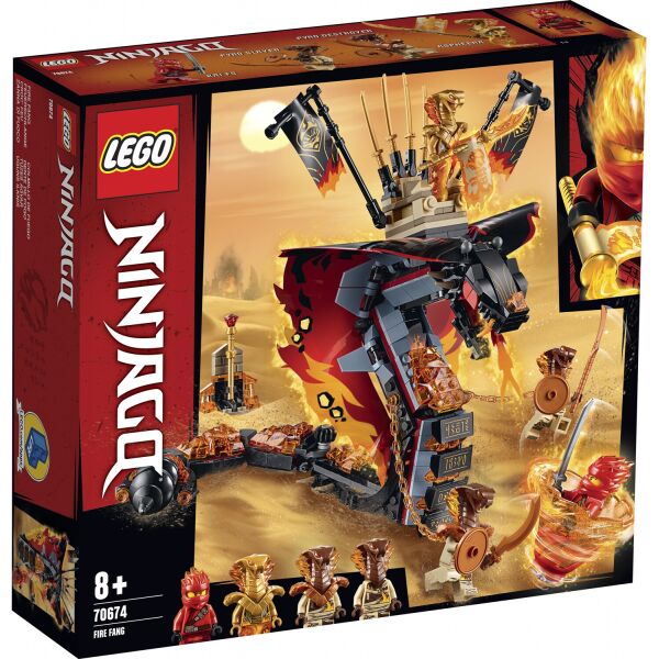 

LEGO NINJAGO Огненный клык (70674)