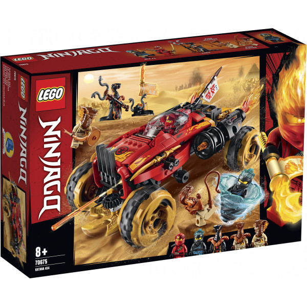 

Конструктор LEGO NINJAGO Катана 4x4 (70675)