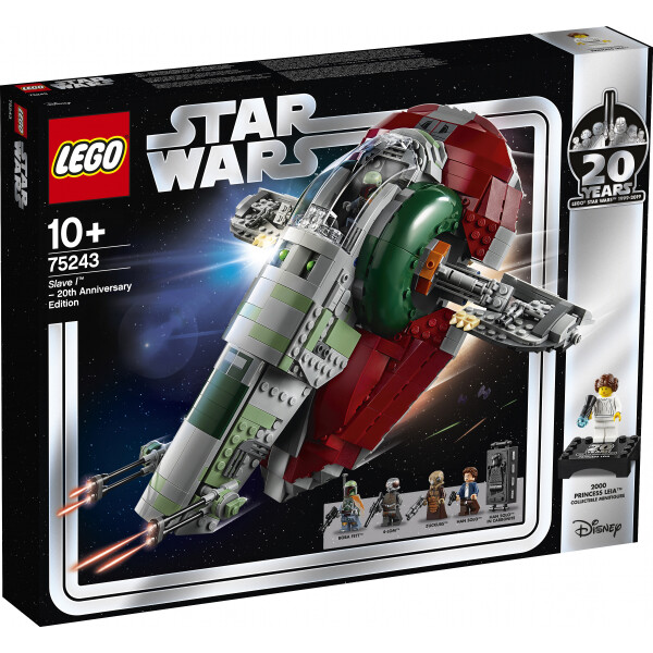 

LEGO Star Wars «Раб I»: выпуск к 20-летнему юбилею (75243)
