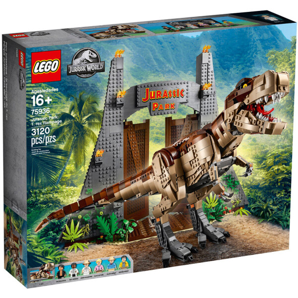 LEGO Jurassic World Буйство тираннозавра (75936)