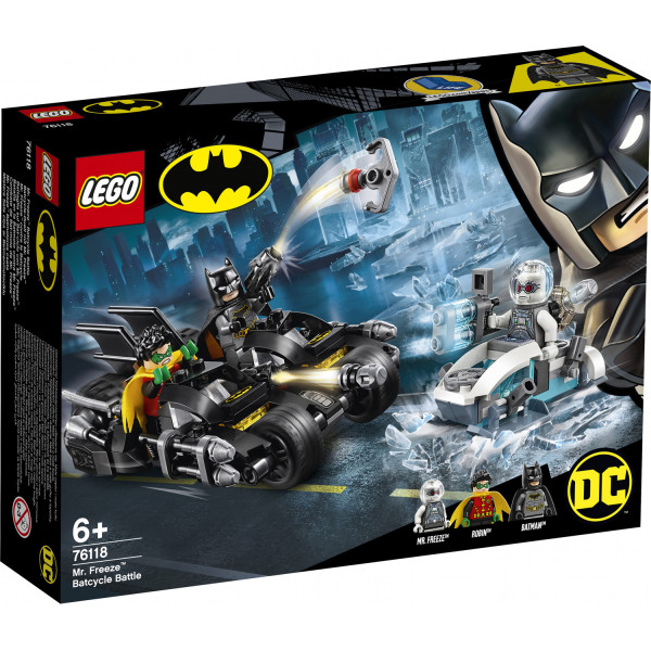 

Конструктор LEGO Super Heroes Гонка на мотоциклах с Мистером Фризом (76118)