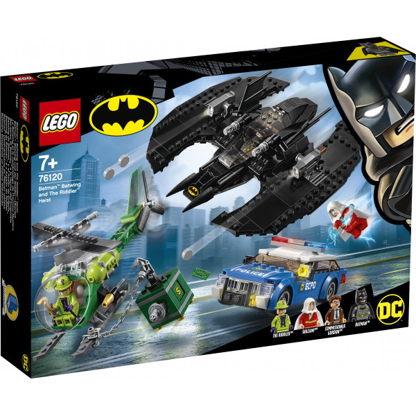 

Конструктор LEGO Super Heroes Бэткрыло Бэтмена и ограбление Загадочника (76120)