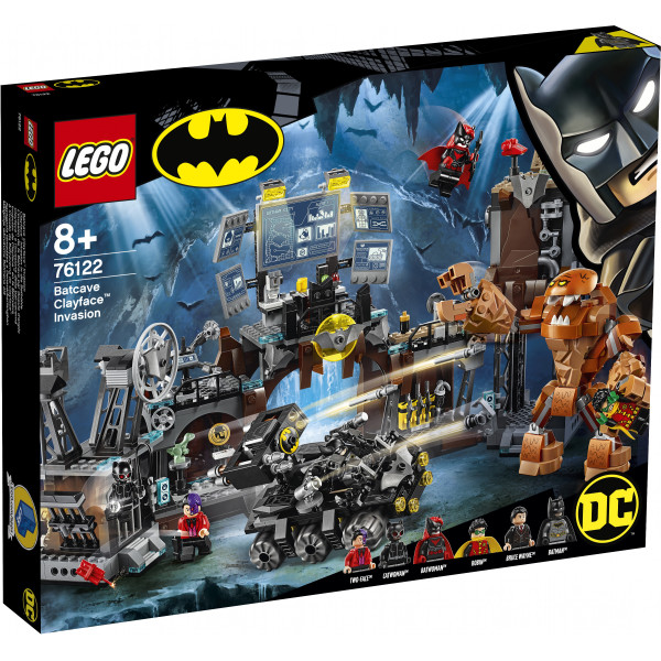

Конструктор LEGO Super Heroes Вторжение Глиноликого в бэт-пещеру (76122)