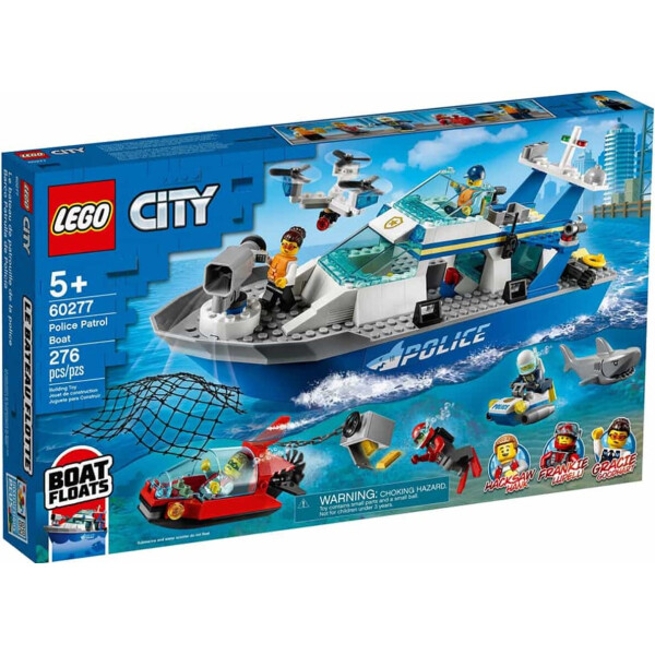 

LEGO City Катер полицейского патруля (60277)