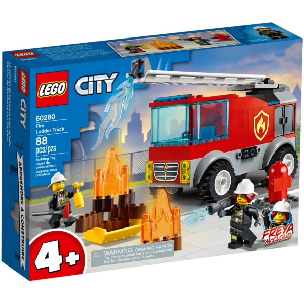 

LEGO® City Пожарная машина с лестницей (60280)
