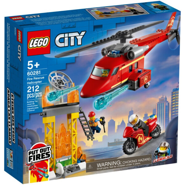 

LEGO® City Спасательный пожарный вертолёт (60281)