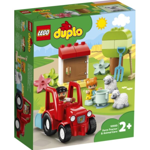 

LEGO DUPLO Сільськогосподарський трактор та догляд за тваринами (10950)