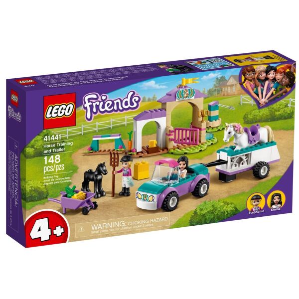 

LEGO® Friends Тренировка лошади и прицеп для перевозки (41441)