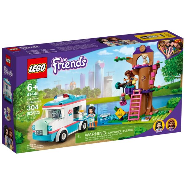

LEGO Friends Машина скорой ветеринарной помощи (41445)