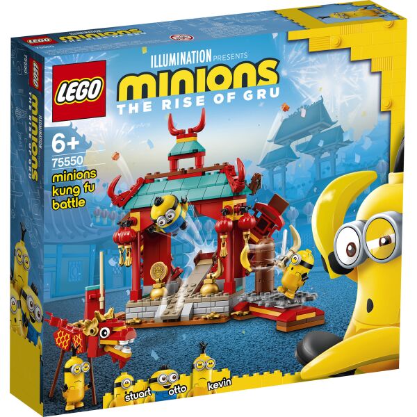 

LEGO Minions Миньоны: бойцы кунг-фу (75550)