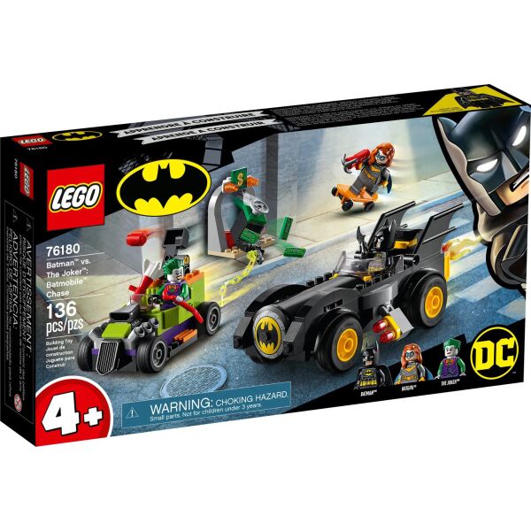

LEGO Super Heroes Бетмен проти Джокера: погоня на бетмобілі (76180)