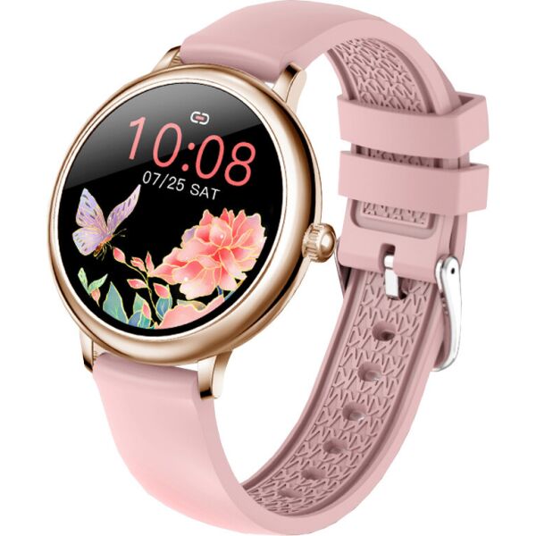 

Смарт-часы Lemfo CF80 Metal Pink