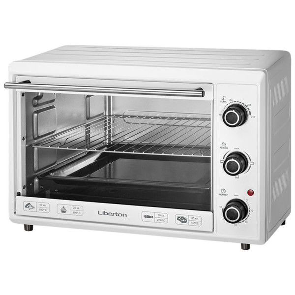 

Электрическая печь Liberton LEO-400 White