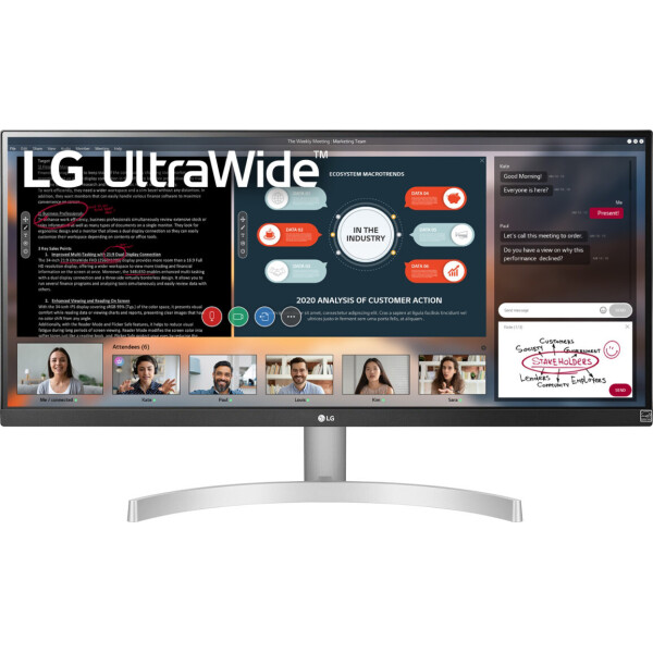 

Монитор 29" LG 29WN600-W White