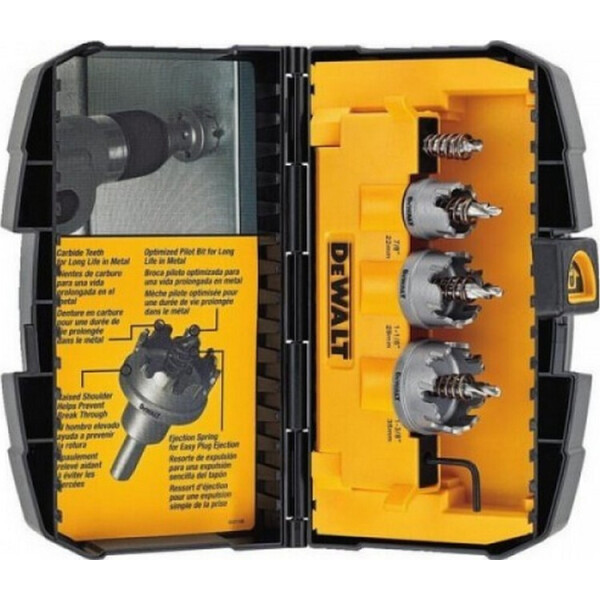 

Набор цифенборов с карбидными зубьями DeWALT DT8360
