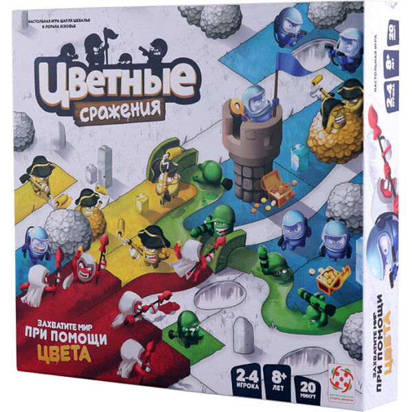 

Настольная игра Стиль Жизни Цветные сражения (Combo Color)