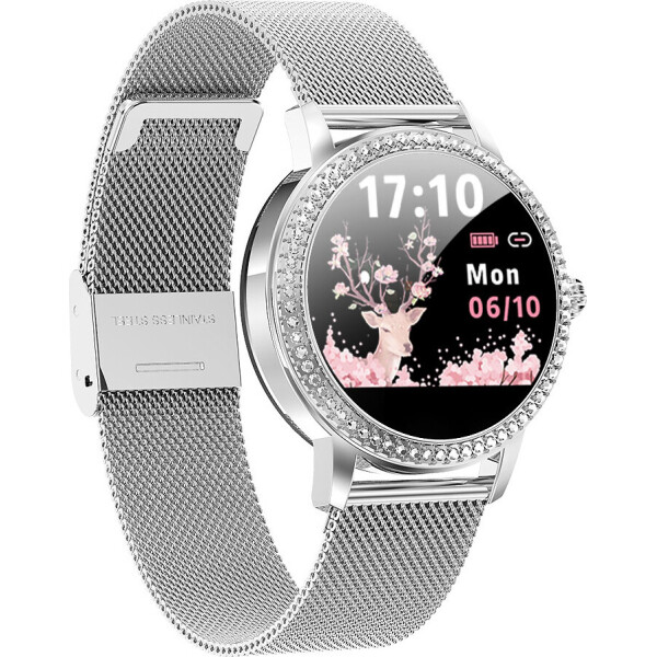 

Смарт-часы King Wear LW20 Metal с тонометром (Silver)