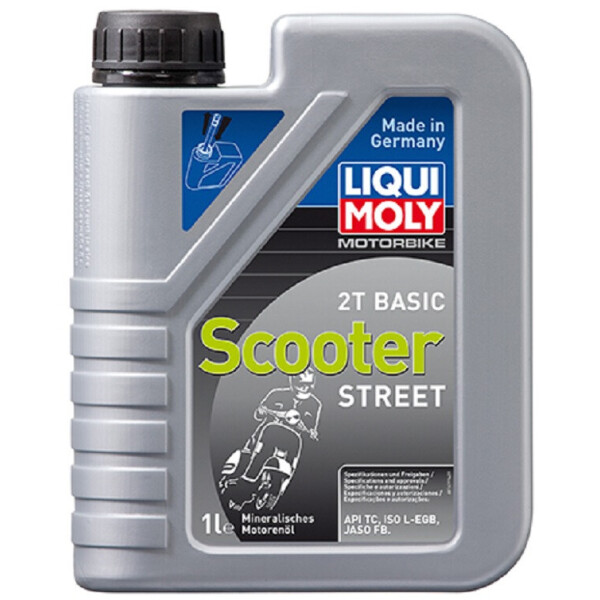 

Моторное масло Liqui Moly MOTORBIKE 2T BASIC SCOOTER STREET 1л (8068)