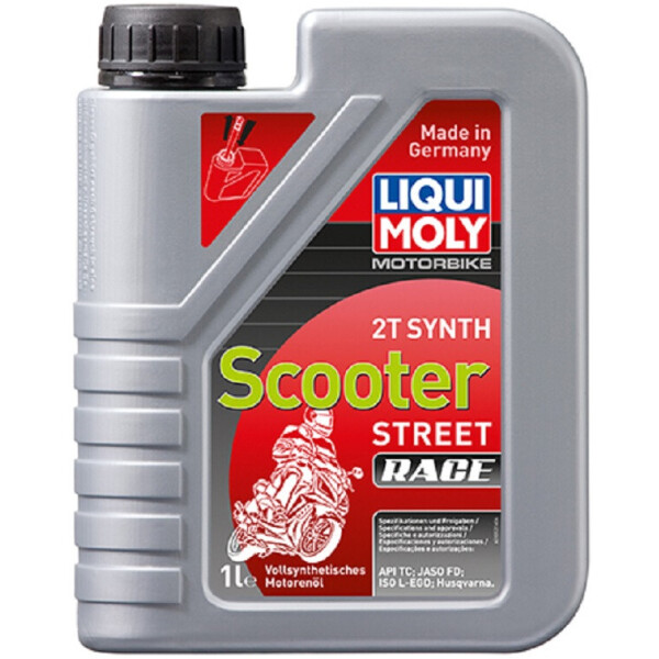 

Моторное масло Liqui Moly MOTORBIKE 2T SYNTH SCOOTER STREET RACE 1л