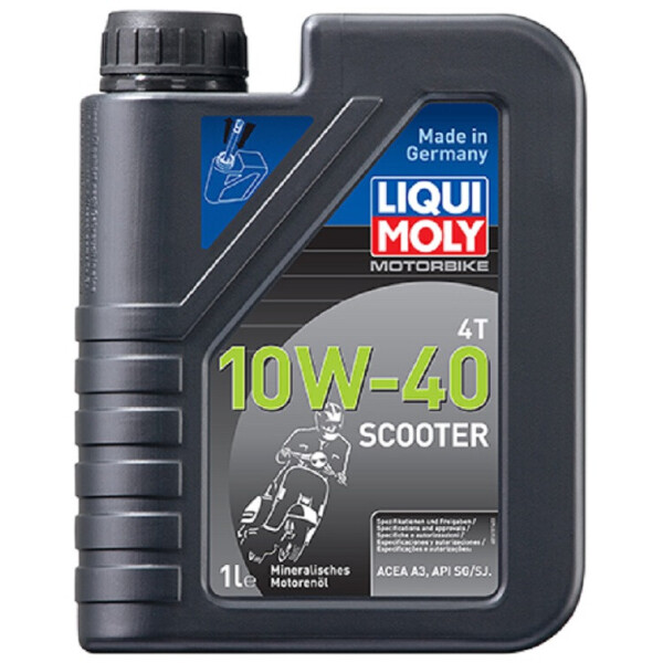 

Моторное масло Liqui Moly MOTORBIKE 4T 10W-40 SCOOTER 1л