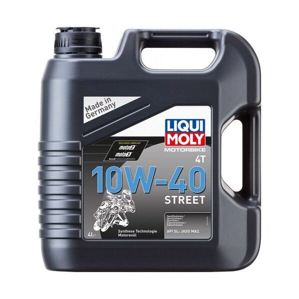 

Масло моторное Liqui Moly Motorbike 4T 10W-40 Street 4Л